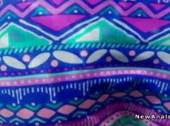 Tattooed hottie gets anal in doggy style