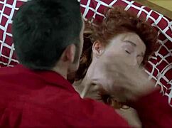 Retro blue movie with Kika 1993, a spicy treat