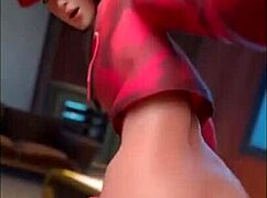 Ruby's hard fucking compilation in Fortnite – cum and sex everywhere!