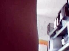 Busty brunette mature gets fucked in her office