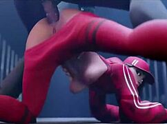 Ruby's hard fucking compilation in Fortnite – cum and sex everywhere!