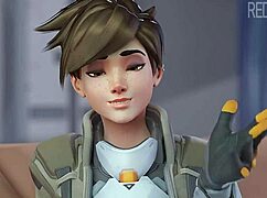Tracer in cartoon swallow scene