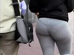 Is That Thick Leggings Creep Watching You? Or Is He Just Admiring The View?