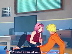 Koikatsu Sakura Naruto Sex Anime Uncensored with Big Tits Creampie