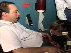 Intense passion in the sex shop orgy with the French slut's anal ecstasy.