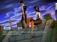 The Academy's hot girls in steamy hentai scenes