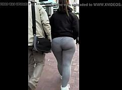 Is That Thick Leggings Creep Watching You? Or Is He Just Admiring The View?