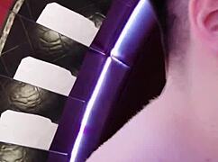 I licked my stepsister's vagina and she let me record it, such a hot amateur moment.