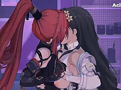 yinlin and baizhi in hentai anime adventure