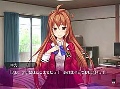 bukkake game with lingerie in hentai anime