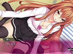 bukkake game with lingerie in hentai anime