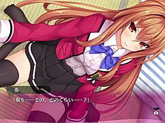 bukkake game with lingerie in hentai anime