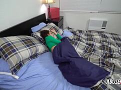 Horny Petite SMASHED HARDCORE by Dominant Straight Hunk