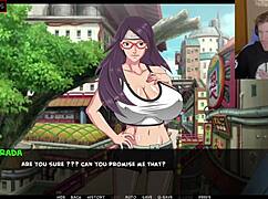 naruto parody sarada training uncensored 😱
