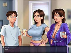 i'm playin summertime saga 200 n its makin me horny af