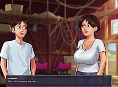 i'm playin summertime saga 200 n its makin me horny af