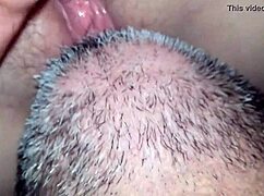 Intensely Licking My Milf Wife's Sweet Little Pussy