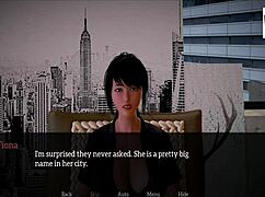 In my new family episode 126, the teen characters explore their small tits in 3d