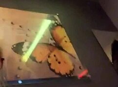 russian slut shows her tits on periscope.