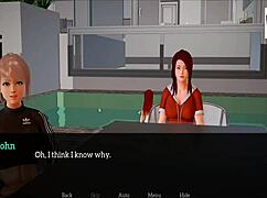 In my new family episode 126, the teen characters explore their small tits in 3d