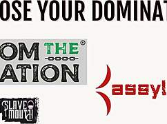 Kinky Slut Eating Dom's Ass and Sucking Cock