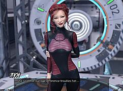 hey, check out this asian milf scientist showcasing her project in stranded in space 94 😍