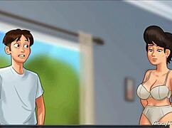 Summertime saga church milf caught fucking with police baton 😈