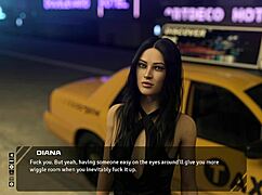 Stunning Long Haired Brunette Feels Emotions in Taboo Hentai 3D Game Move the Chains 05