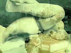 vintage cunnilingus scene brings back retro hairy vibes with intense licking