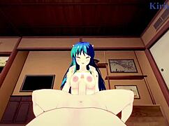 Watch Lum get creampied in hentai