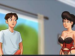 Summertime saga church milf caught fucking with police baton 😈