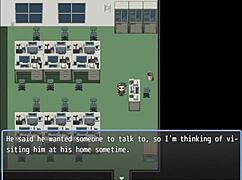 Lonely Old Man Grabs Neighbor's Giant Ass in Hentai