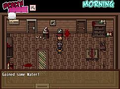 assistindo um filme porno junto com uma peituda - jogo hentai - zombies retreat - parte 5