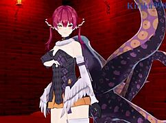 pekora mommy pekomama and houshou marine engage in intense sex scenes