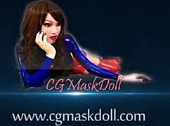 Lateksle Bağlı Kondomlu Maskeli Bebek Tam Kontrol Altında