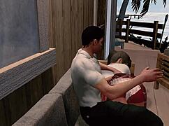 Jack and Emma Exclaim, 'We're Getting Spanked in Paradise!'