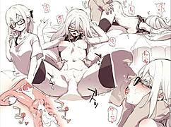 Hentai Compilation With Ebony And Asian Sluts.