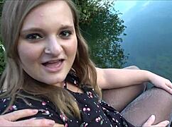 Spontaner Outdoor-Quickie Am See Wurde Ich Erkannt
