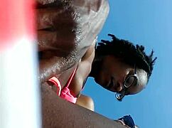 What’s Hotter Than Fingering Ebony Swingers on the Beach?