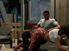 Jack a Emma křičí: Dostáváme výprask v ráji!