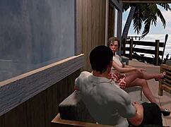 Jack and Emma Exclaim, 'We're Getting Spanked in Paradise!'