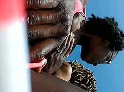 What’s Hotter Than Fingering Ebony Swingers on the Beach?