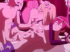 Man, Ais-S-Fantasy Shiina Ecchi nails double penetration in dungeon dream!