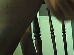 Girl Rides Big Dildo Anal