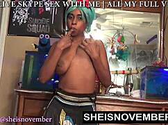 Squirt in Glass as Horny Bitch Strips Naked and Rubs Cunt. She Cums Hard with Intense Squirting!