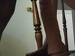 Girl Rides Big Dildo Anal