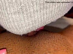 Khalessi in 69: Boyfriend Licks Her Big Clit Until She Cums in His Mouth