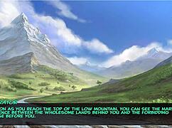 Legend of Elmora Part 3: Rough Hentai Sex Against Rocky Terrain