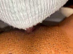 Khalessi in 69: Boyfriend Licks Her Big Clit Until She Cums in His Mouth