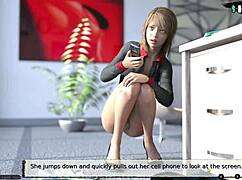 Babysitter's New Office Routine